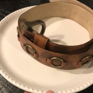 Harness House brown steerhide belt size 34